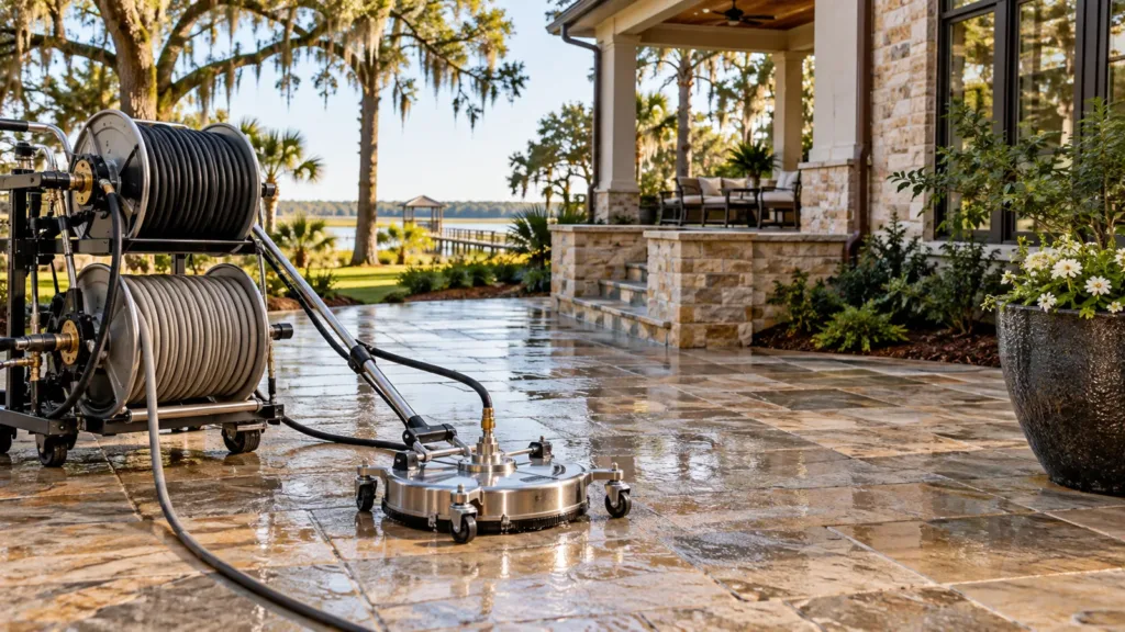 Generated service illustration for Residential Patio Cleaning Services