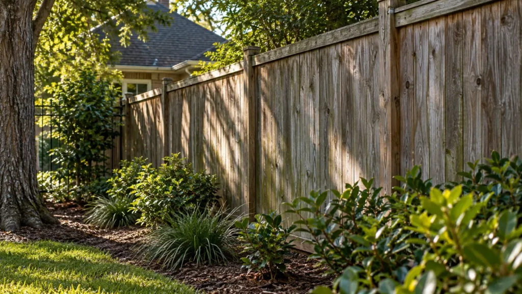 Generated service illustration for Residential Fence Cleaning Services