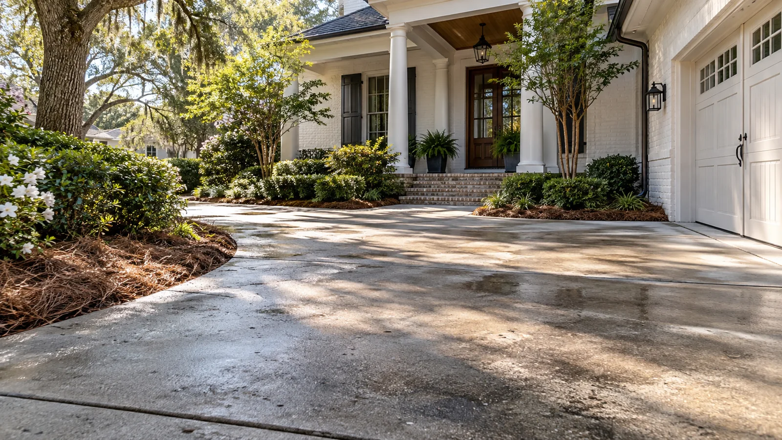 Generated service illustration for Preparing Your Property for Pressure Washing