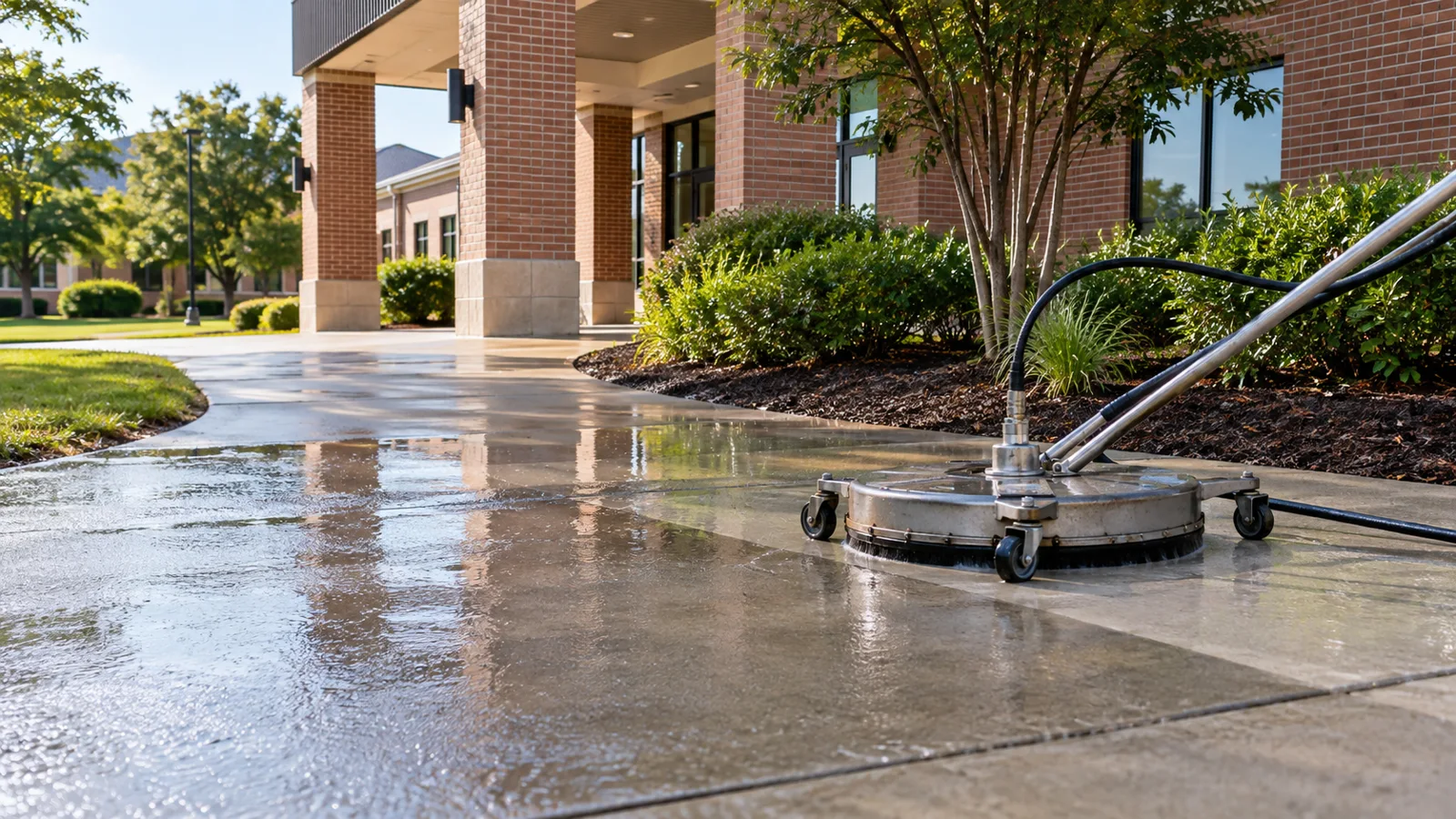 Generated service illustration for Wastewater Control for Commercial Pressure Washing