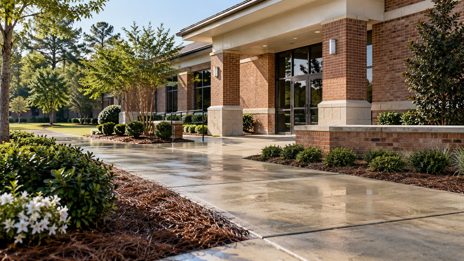 Generated service illustration for Government Pressure Washing Procurement Guide