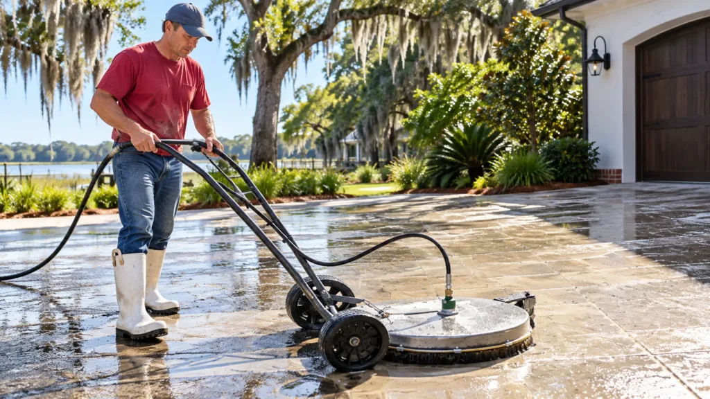 Generated service illustration for Quote — CoKo’s Pressure Washing